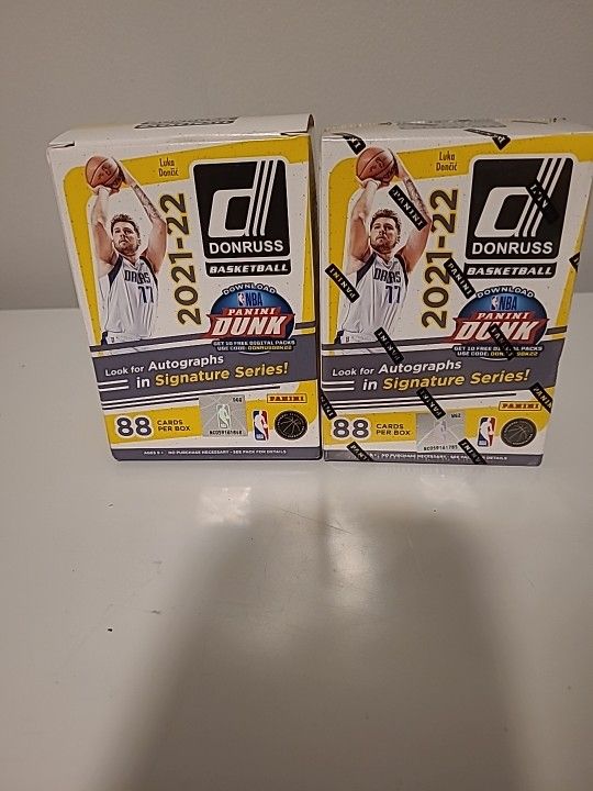 2021 -2022 Panini Donruss NBA Trading Cards