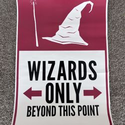 Harry Potter Poster 20x14”