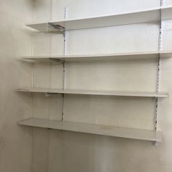 Four shelves