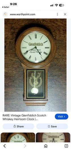 Antique in spare in 18 century clock made of ok