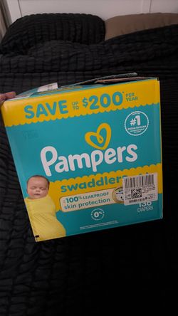 Pamper newborn