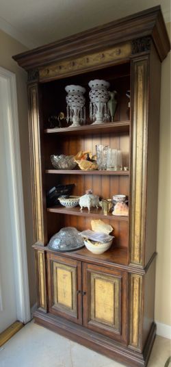 Hooker furniture tall book case