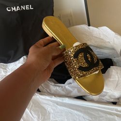 CHANEL, Shoes, Chanel Fur Mules New Never Worn