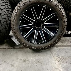 22” Rims And Tires