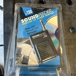 SOUNDFEEDER.™ WIRELESS CD PLAYER ADAPTER