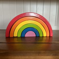 Wooden Rainbow Arch