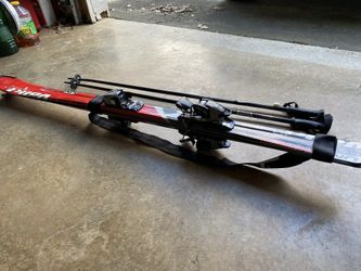 Skis, Bindings And Poles