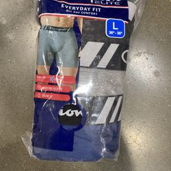 NWT Champion Men’s Boxer Briefs 5 Pairs Size L