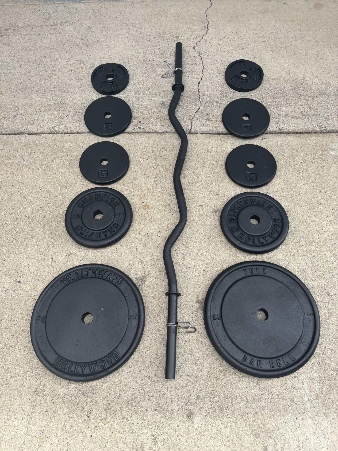 Standard Weights, EZ Curl Bar