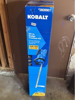 Kobalt 40v 24in. Hedge Trimmer