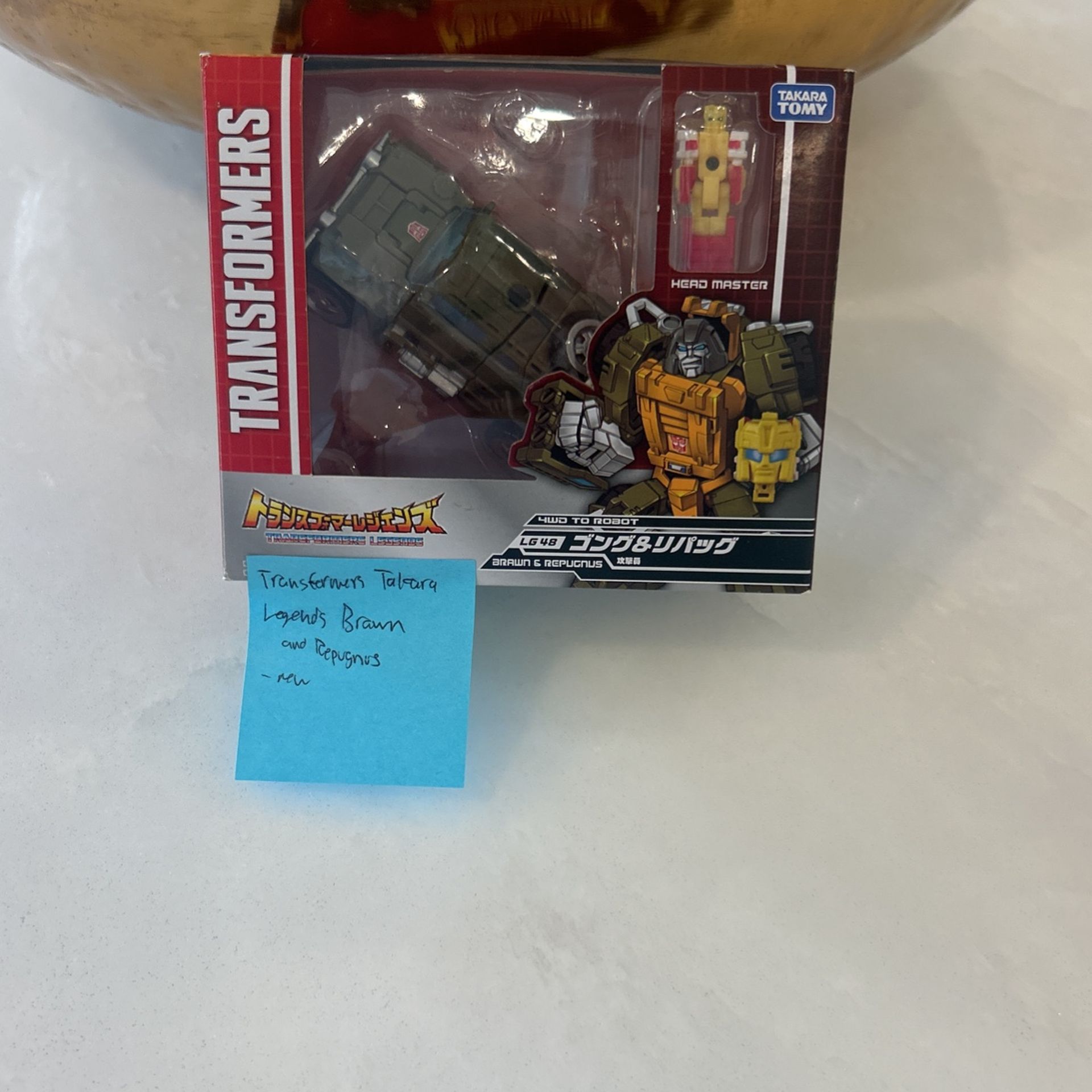 Transformers Talcara Legends Brawn And Repugnus