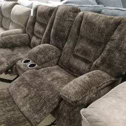 Soft Touch Stunning Reclining Couch