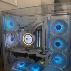 White Gaming PC