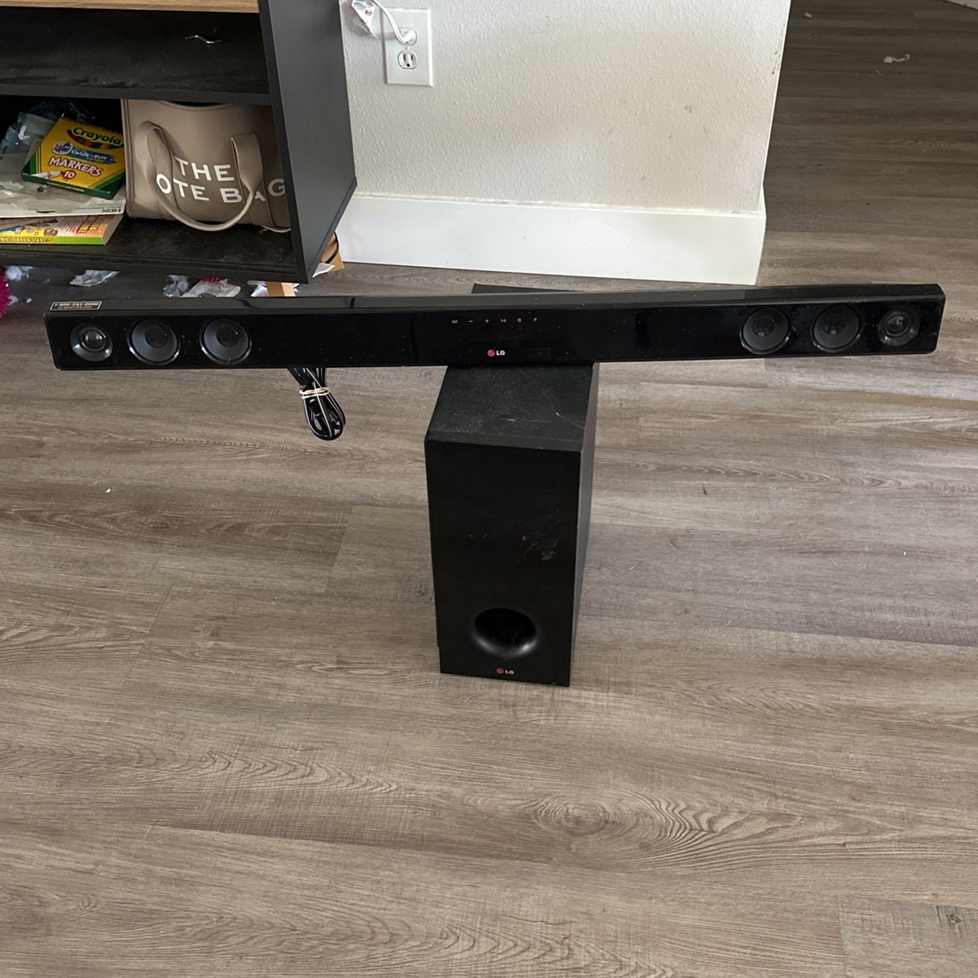 lg sound bar with 5 inch subwoofer 