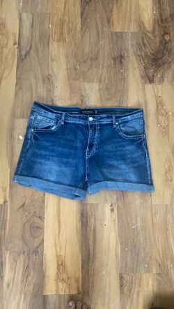 Refuge Denim mid-rise blue jean shorts size 13