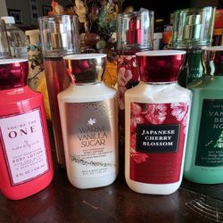 Bath And Body Works Lotion And Spray Sets-4