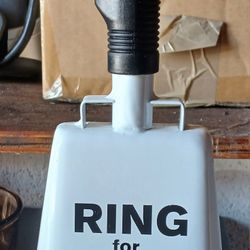 LARGE COW BELL 🔔 RING FOR BEER 
