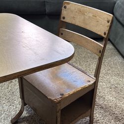 Vintage Children’s School Desk