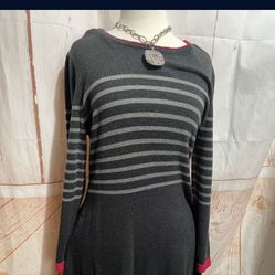 Vince Camuto  Womens long sleeve Sweater Dress 👗 Size Medium 