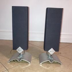 Two Bookshelf Speakers