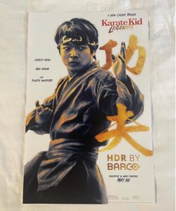 Karate Kid Legends Limited Edition Poster 11x14
