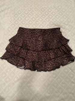 Cheetah Print skirt