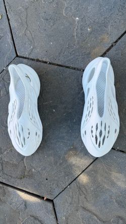 Yeezys white sandals