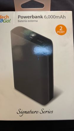 Tech & Go 6000mAh Portable Power Bank.48pcs for $180