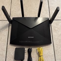 Open Box Netgear Nighthawk X10 Wireless R9000 AD7200 Tri-Band Gigabit Router