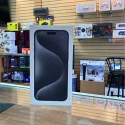 iPhone 15 Pro Max Unlocked 256gb Black
