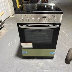 24” new stainless steel electric  stove