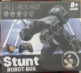 Stunt Robot Dog Remote Control Toy