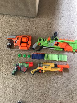 4 gun nerf bundle