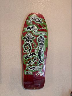 Unofficial Gonz skateboard limited to 50 made not numbered