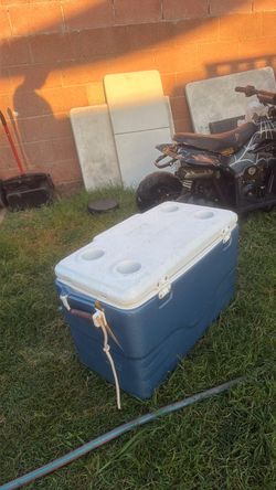 Coleman Large Hard Cooler Blue