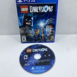 PlayStation 4 PS4 Lego Dimensions Game Only CIB Tested Authentic 