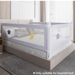NEW IN BOX Toddler Bed Rail Guard – Queen Size – Baby Safety Bed Fence