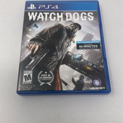 Watch Dogs For PS4