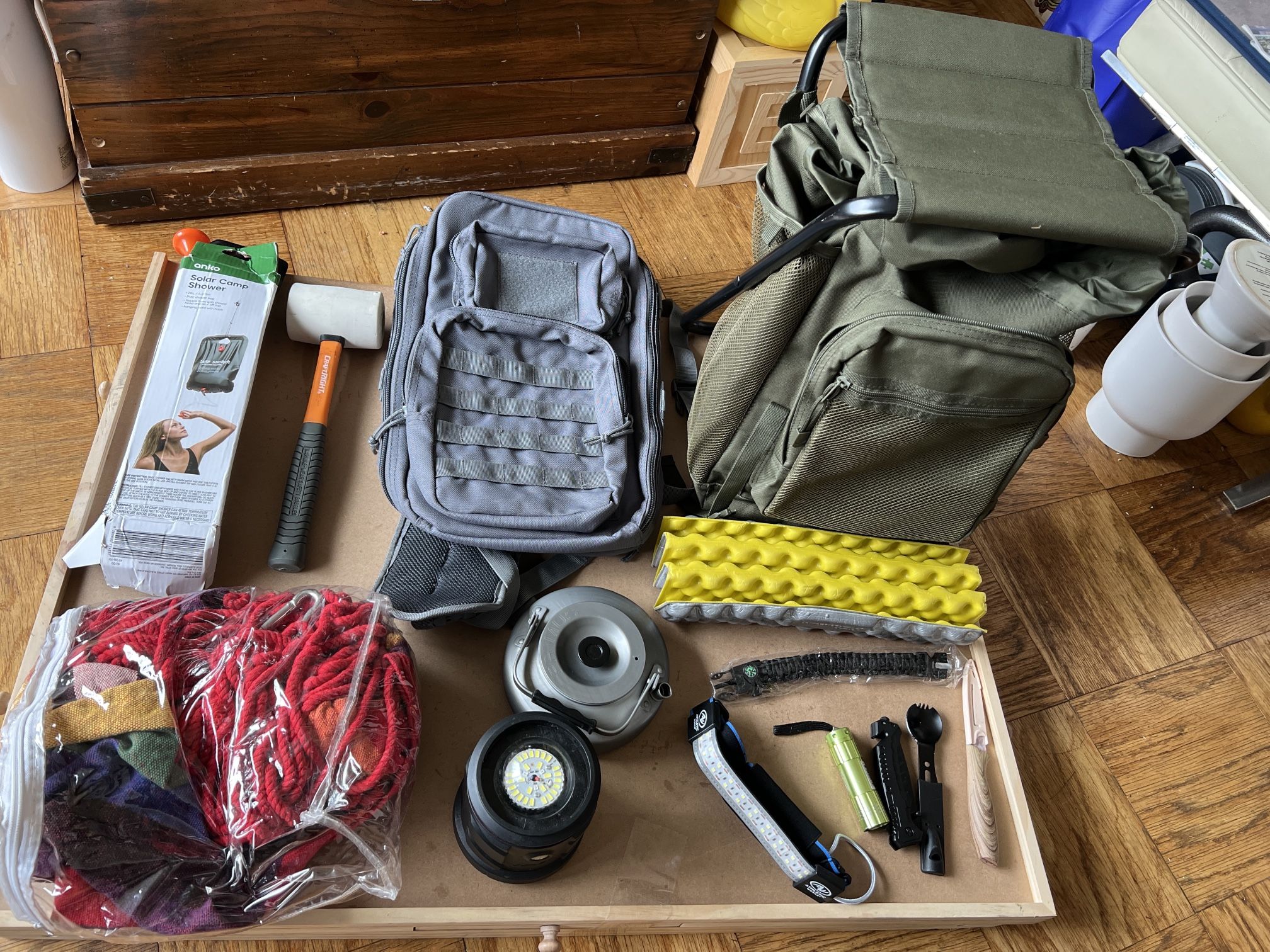 Assorted Camping/hiking Gear