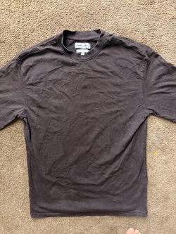 Oversized brown tee