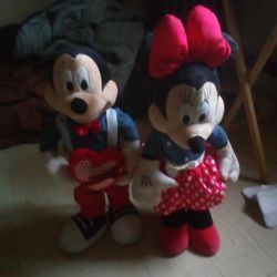 Mickey And Minnie Mouse Valentine 