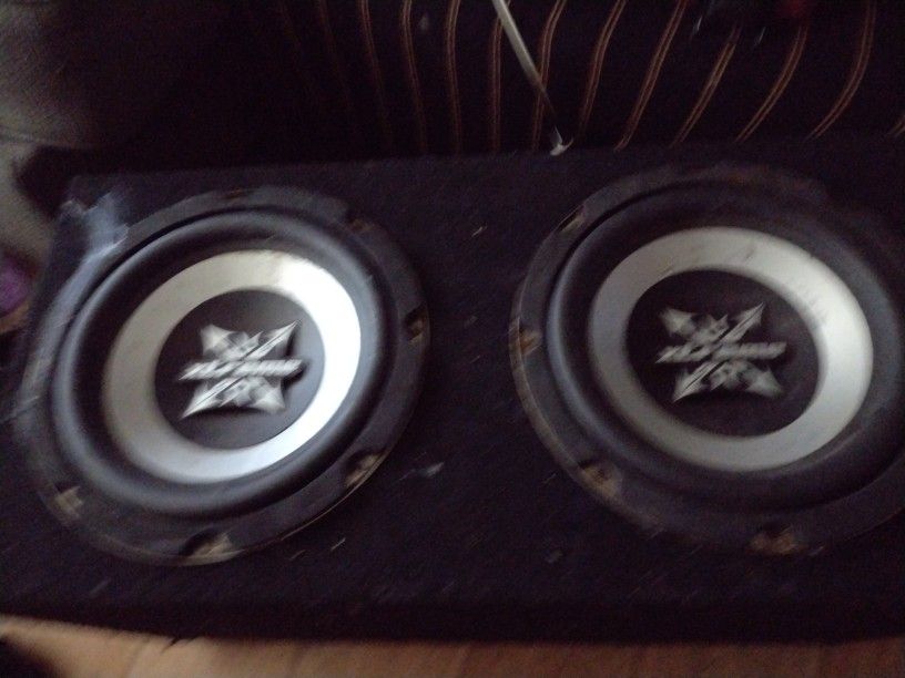 2 10" Subs In Box