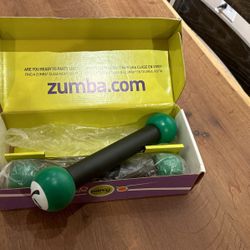 Zumba Toning Sticks, Hand Weights for Women, Dumbbell Weight Set, 1 Pound