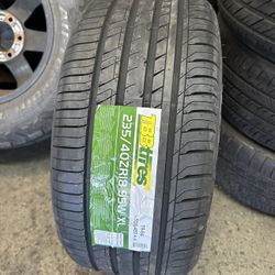 New Tire 235/40R 18 TBB TR-66 95W Set Of 4 Tires Free Mount Balance Installed Finance Available