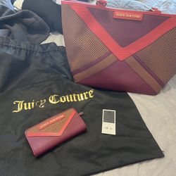 Leather Purse And Wallet 