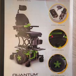 Quantum Q6 mobility chair.