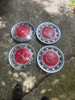 Mercedes-Benz Vintage Hubcaps Set of 4