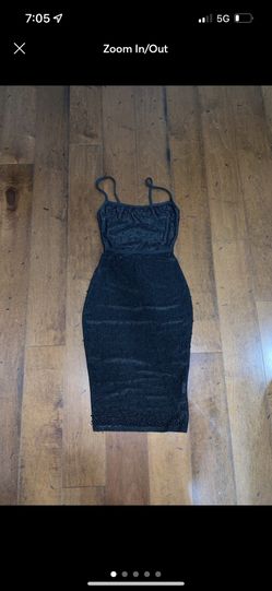 Midi Oh Polly Black Dress