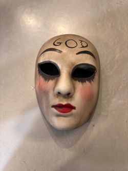 The Purge GOD Halloween Costume Mask
