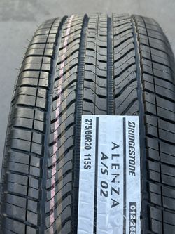 20” Bridgestone Alenza factory tire 275/60/20 new Chevy Silverado Tahoe single
